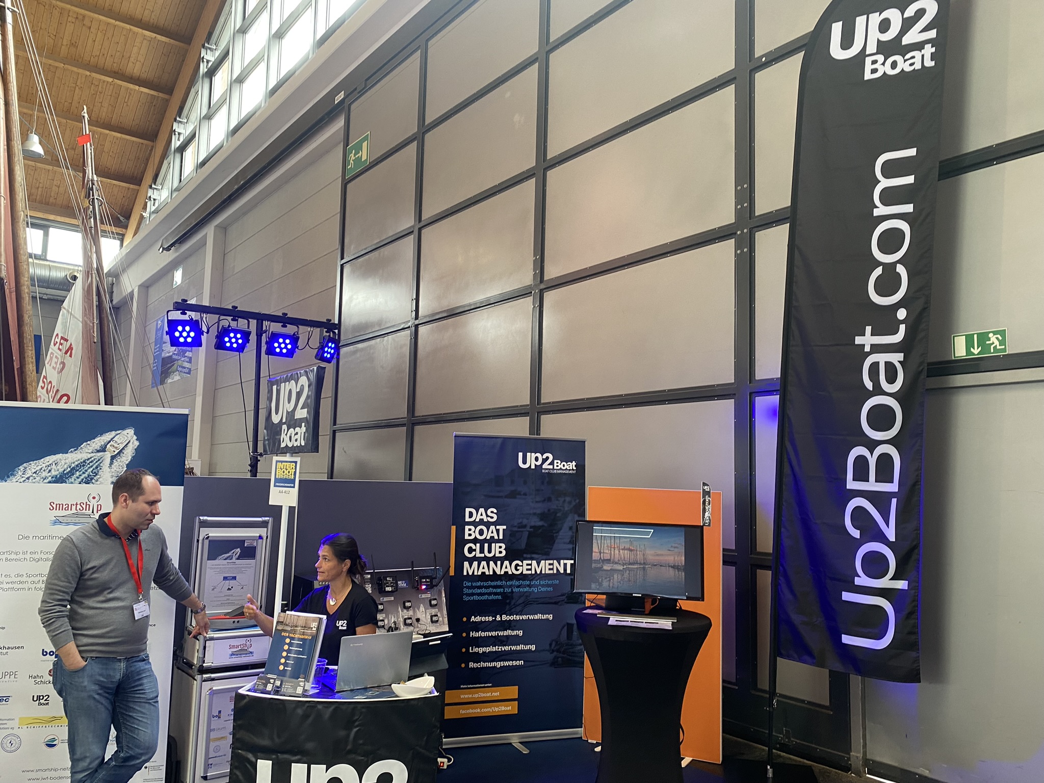 Up2Boat bei der Interboot 2022